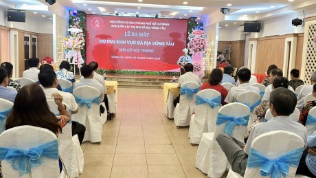 Lễ ra mắt Ban Liên Lạc họ Mai Bà Rịa Vũng Tàu